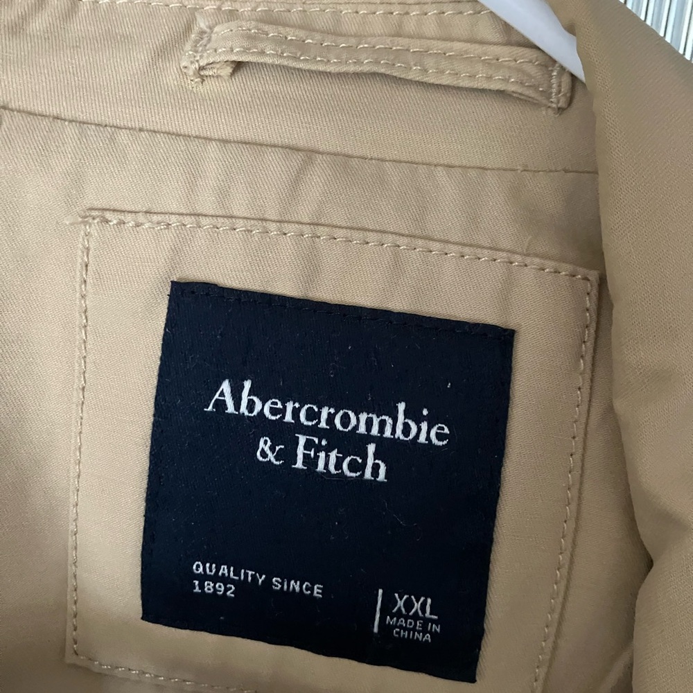 Abercrombie & Fitch Tan Jacket XXL